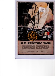 General Electric Fan Advertisement